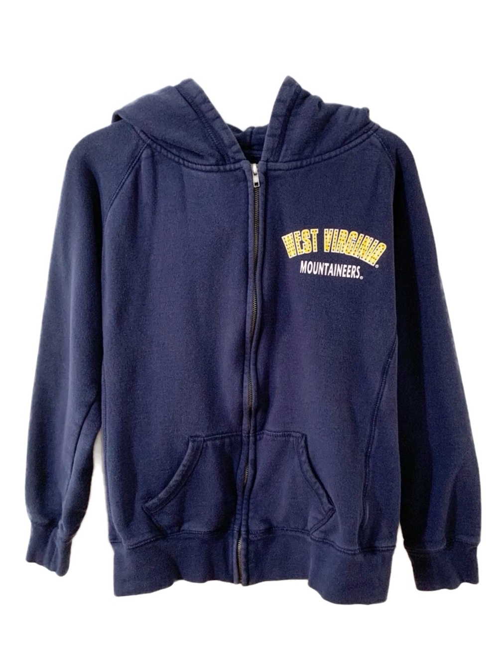 Stadium Athletics West Virginia University Mountaineers Hooded Zipped Sweatshirt